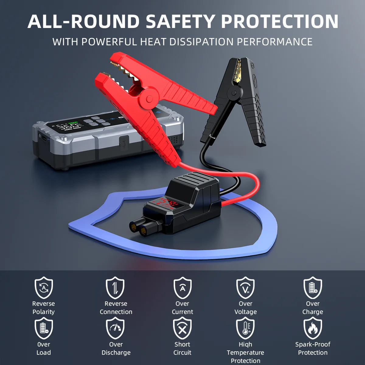 Portable Car Jump Starter Power Bank