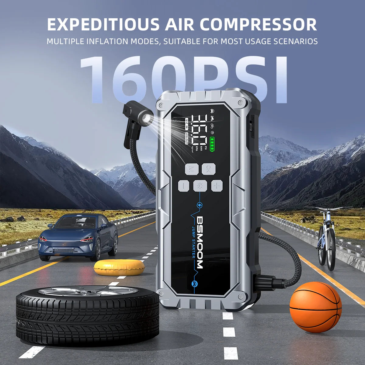 Portable Car Jump Starter Power Bank