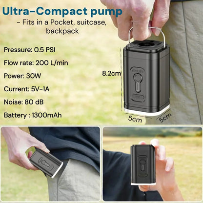 Compact Rechargeable Air Pump