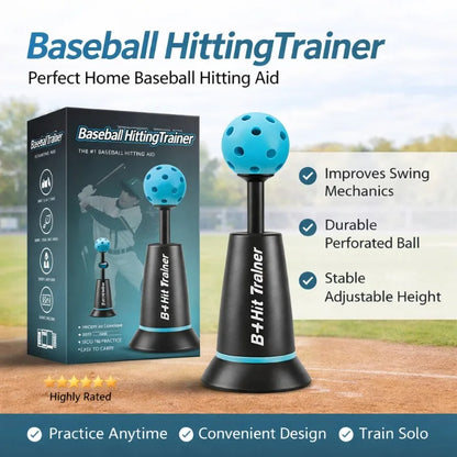 Adjustable Baseball Hitting Training Tee Set